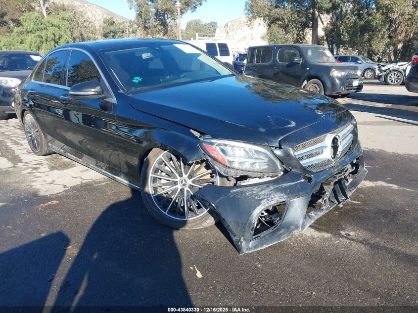 2021 Mercedes-Benz C 300 Sedan VIN: W1KWF8DB9MR631954 Lot: 43840330