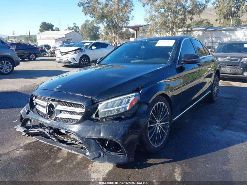 2021 Mercedes-Benz C 300 Sedan VIN: W1KWF8DB9MR631954 Lot: 43840330