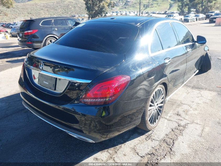 2021 Mercedes-Benz C 300 Sedan VIN: W1KWF8DB9MR631954 Lot: 43840330