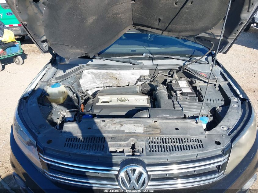 2013 Volkswagen Tiguan Sel VIN: WVGAV7AX5DW507498 Lot: 43840332