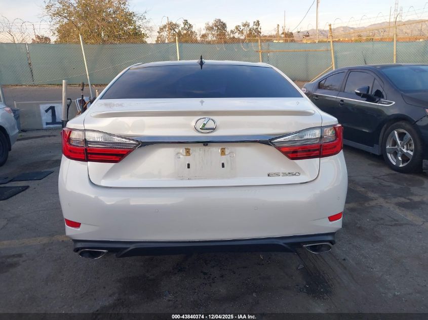 2018 Lexus Es 350 VIN: 58ABK1GG8JU088001 Lot: 43840374
