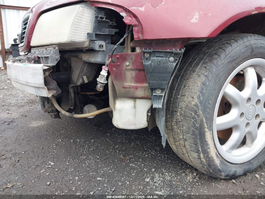 1998 Audi A4 2.8 VIN: WAUDD28D7WA187763 Lot: 43840387