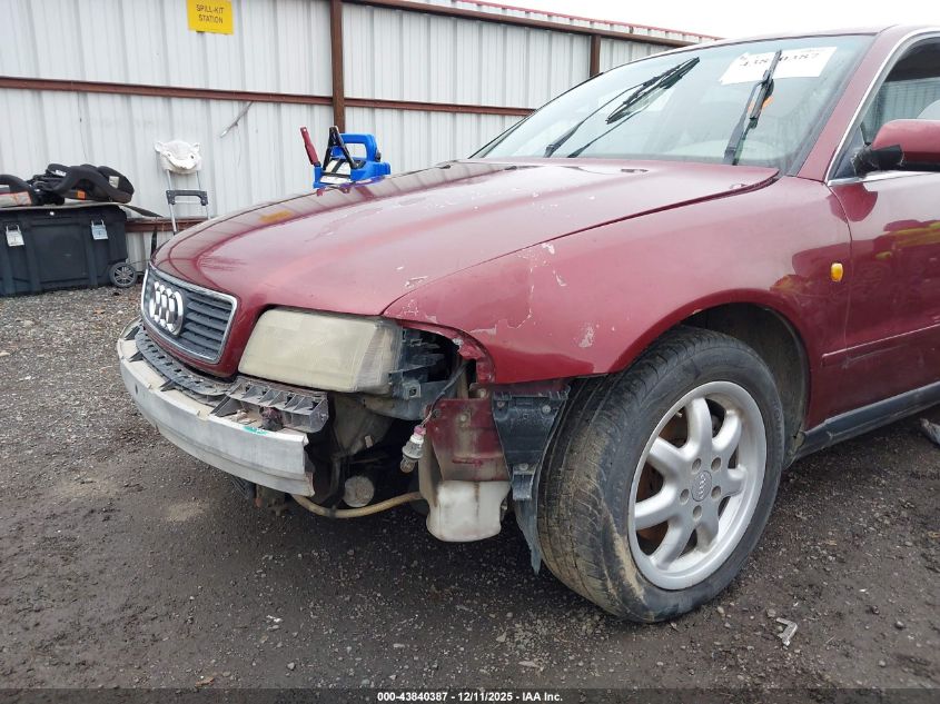 1998 Audi A4 2.8 VIN: WAUDD28D7WA187763 Lot: 43840387