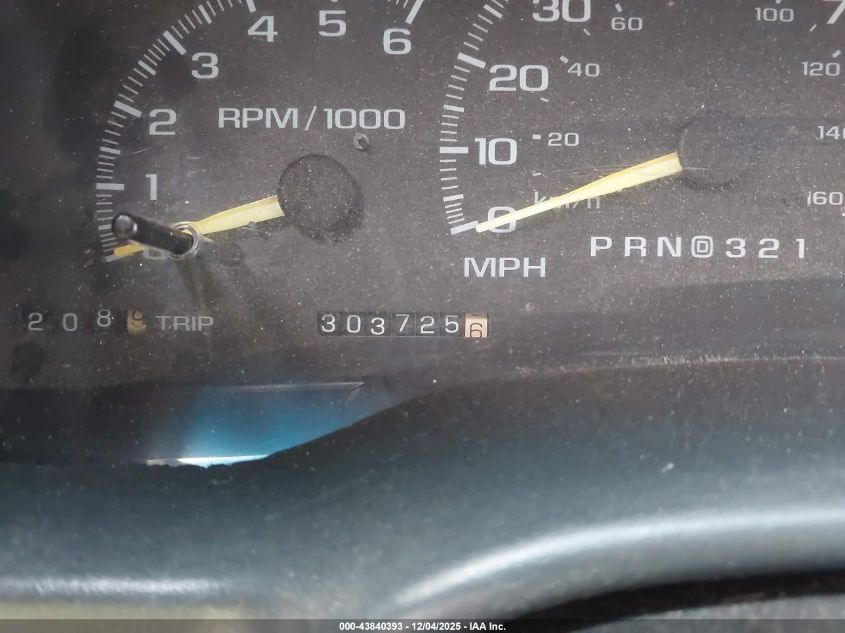 1999 Chevrolet Suburban 1500 Lt VIN: 1GNFK16R6XJ483196 Lot: 43840393