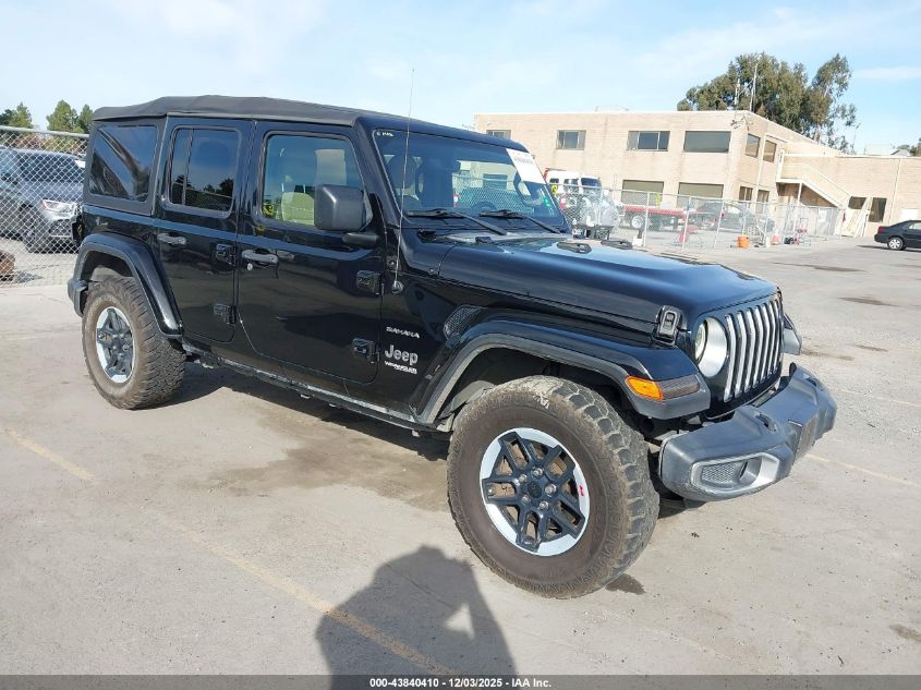 JEEP WRANGLER SAHARA 4X4