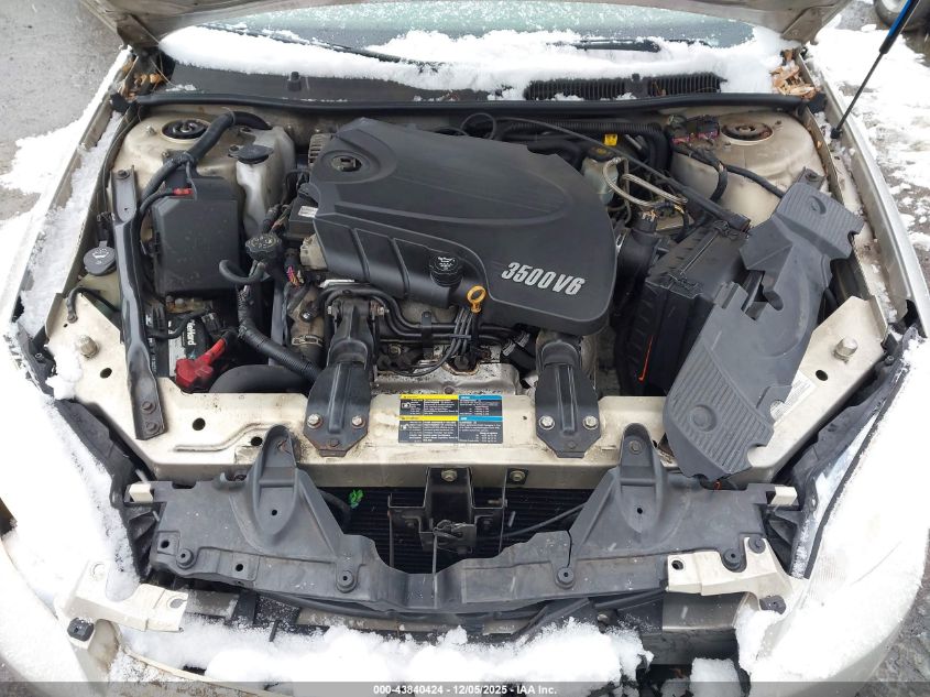 2008 Chevrolet Impala Ls VIN: 2G1WB58K181251643 Lot: 43840424