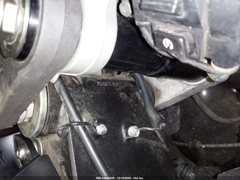 2009 Suzuki Gsx-R750 VIN: JS1GR7LA692103520 Lot: 43840429