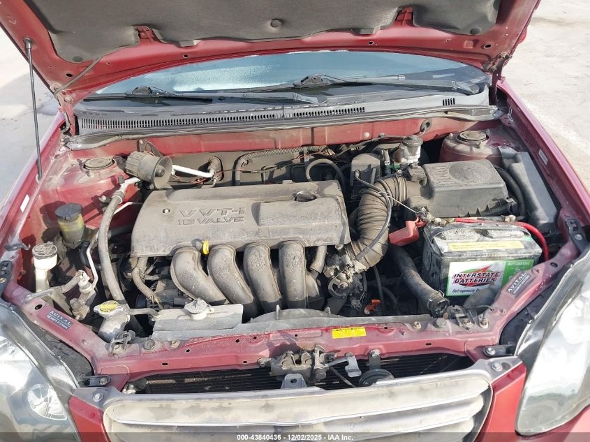 2004 Toyota Corolla S VIN: 1NXBR32E74Z256462 Lot: 43840436