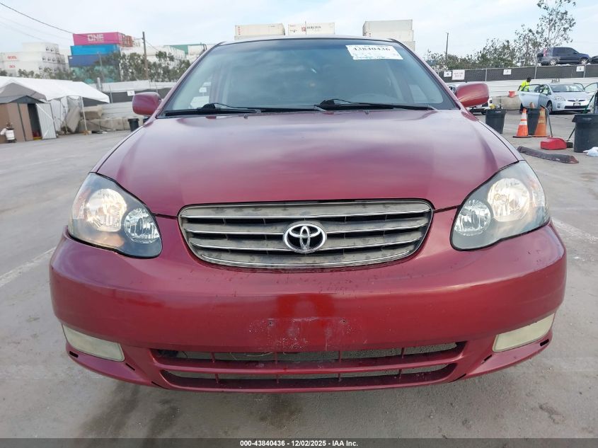 2004 Toyota Corolla S VIN: 1NXBR32E74Z256462 Lot: 43840436