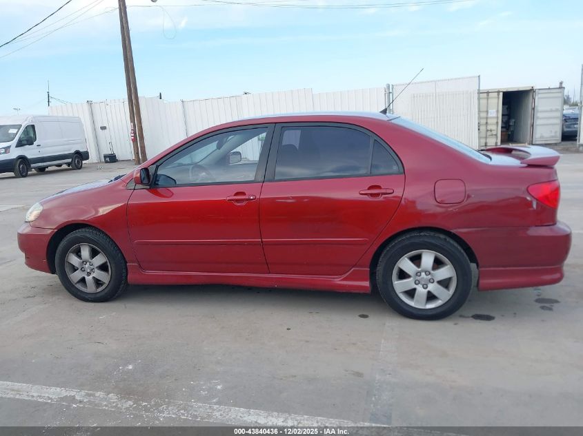 2004 Toyota Corolla S VIN: 1NXBR32E74Z256462 Lot: 43840436