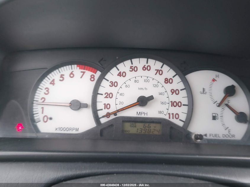 2004 Toyota Corolla S VIN: 1NXBR32E74Z256462 Lot: 43840436