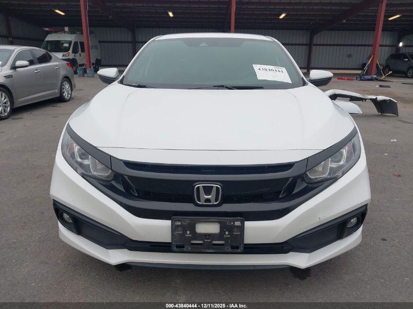 2020 Honda Civic Sport VIN: 2HGFC2F87LH531076 Lot: 43840444