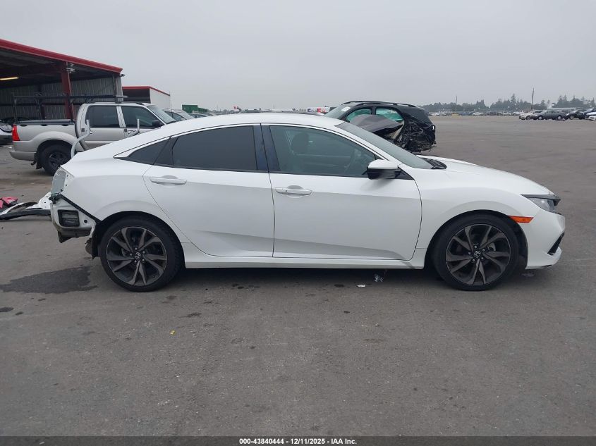 2020 Honda Civic Sport VIN: 2HGFC2F87LH531076 Lot: 43840444