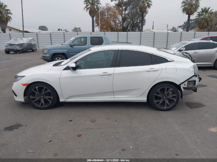 2020 Honda Civic Sport VIN: 2HGFC2F87LH531076 Lot: 43840444