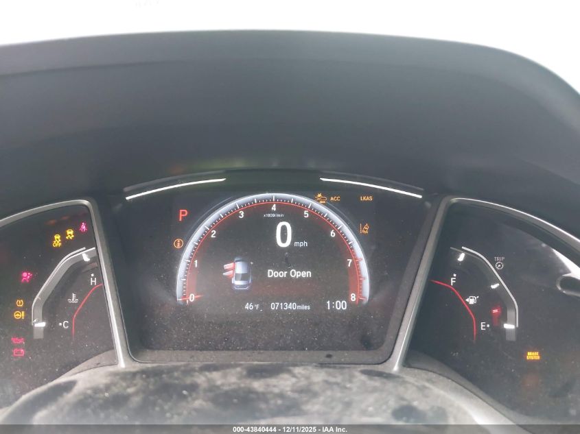 2020 Honda Civic Sport VIN: 2HGFC2F87LH531076 Lot: 43840444