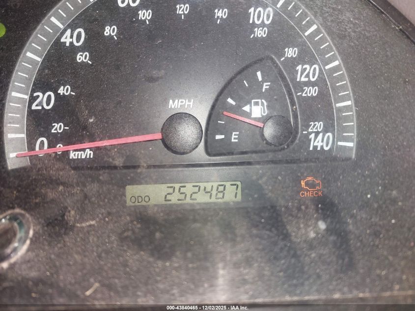 2003 Toyota Camry Le VIN: 4T1BE32K03U152119 Lot: 43840465