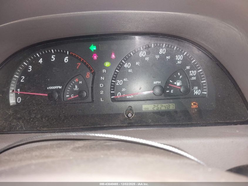 2003 Toyota Camry Le VIN: 4T1BE32K03U152119 Lot: 43840465