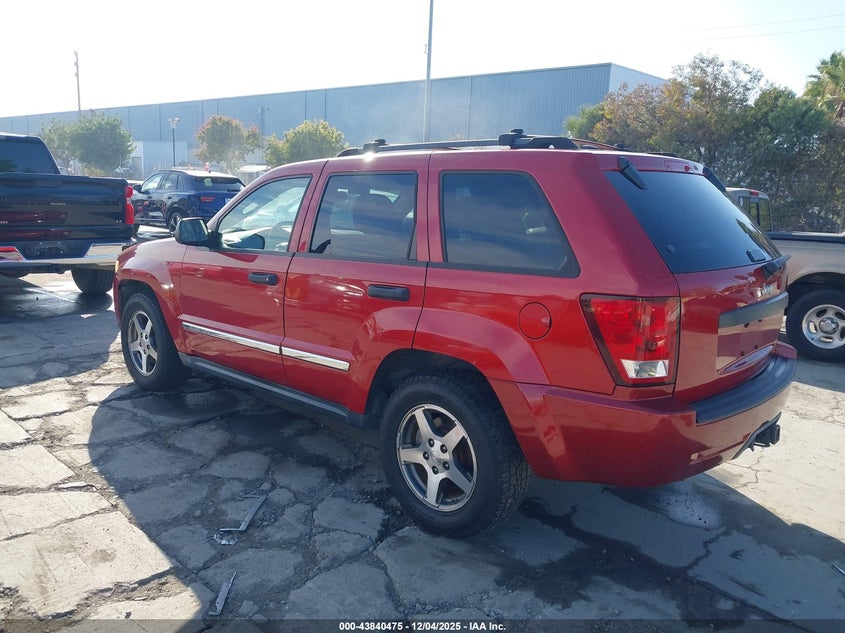 1J8HS48N25C658566 2005 JEEP GRAND CHEROKEE photo no. 3