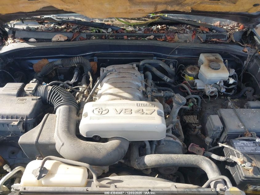 2003 Toyota 4Runner Limited V8 VIN: JTEBT17R530003163 Lot: 43840487