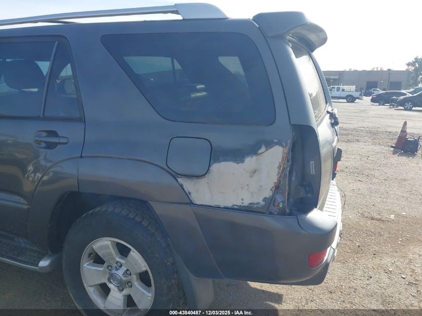 2003 Toyota 4Runner Limited V8 VIN: JTEBT17R530003163 Lot: 43840487