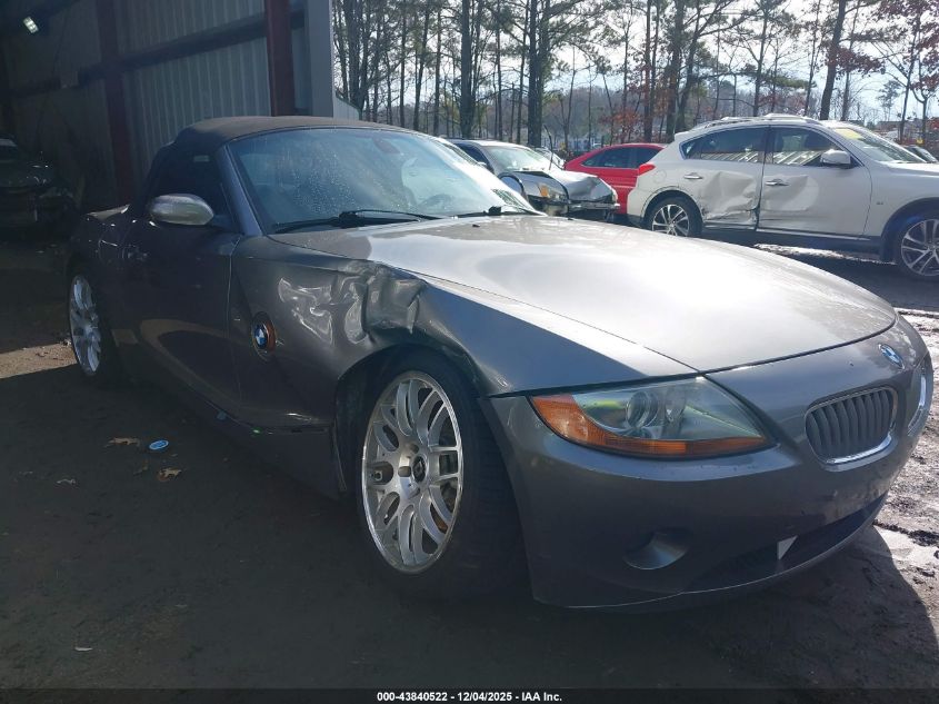 2003 BMW Z4 3.0I VIN: 4USBT53433LU00708 Lot: 43840522