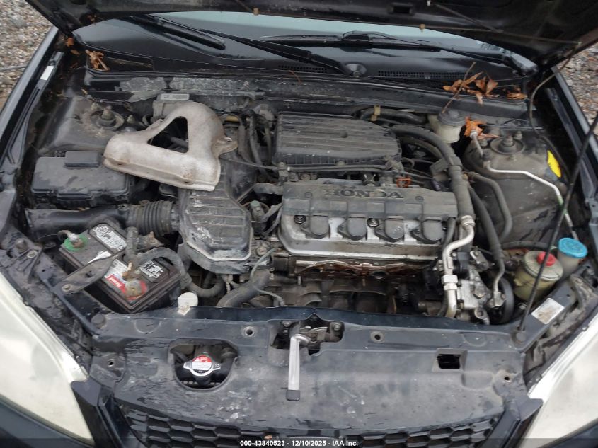 2004 Honda Civic Lx VIN: 1HGEM22514L021976 Lot: 43840523