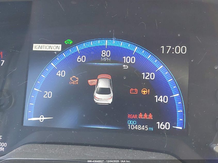 2021 Toyota Corolla Hybrid Le VIN: JTDEAMDE8MJ000828 Lot: 43840527