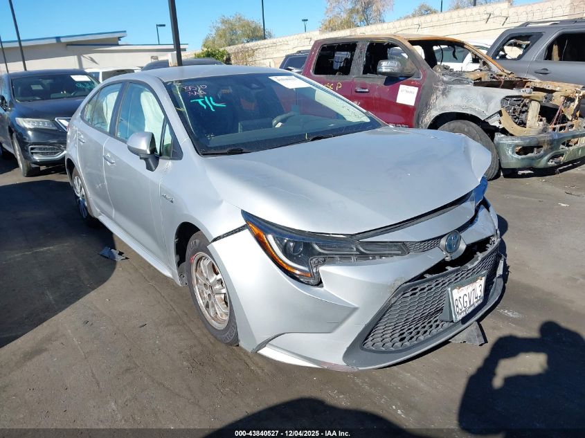 TOYOTA COROLLA HYBRID LE