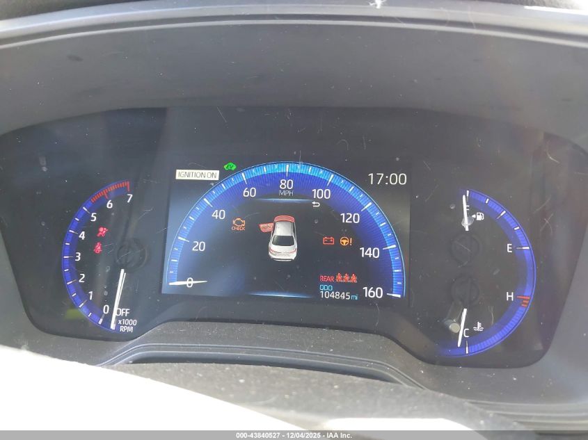 2021 Toyota Corolla Hybrid Le VIN: JTDEAMDE8MJ000828 Lot: 43840527