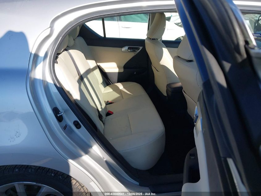 2012 Lexus Ct 200H Premium VIN: JTHKD5BH7C2115473 Lot: 43840541