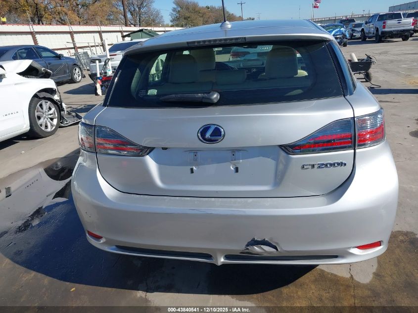 2012 Lexus Ct 200H Premium VIN: JTHKD5BH7C2115473 Lot: 43840541