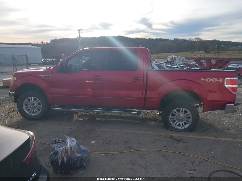 2012 Ford F-150 Lariat VIN: 1FTFW1EF5CFC56146 Lot: 43840585