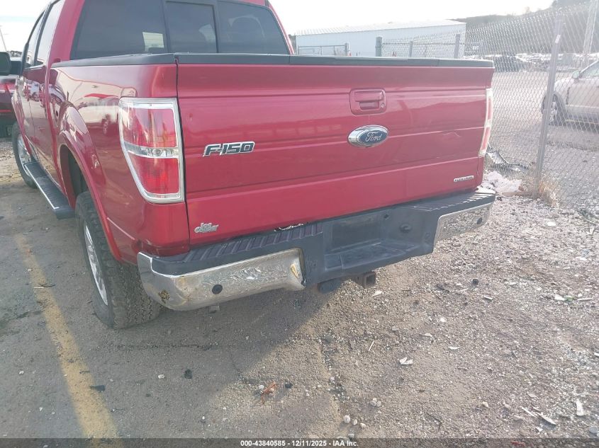 2012 Ford F-150 Lariat VIN: 1FTFW1EF5CFC56146 Lot: 43840585