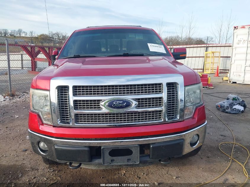 2012 Ford F-150 Lariat VIN: 1FTFW1EF5CFC56146 Lot: 43840585