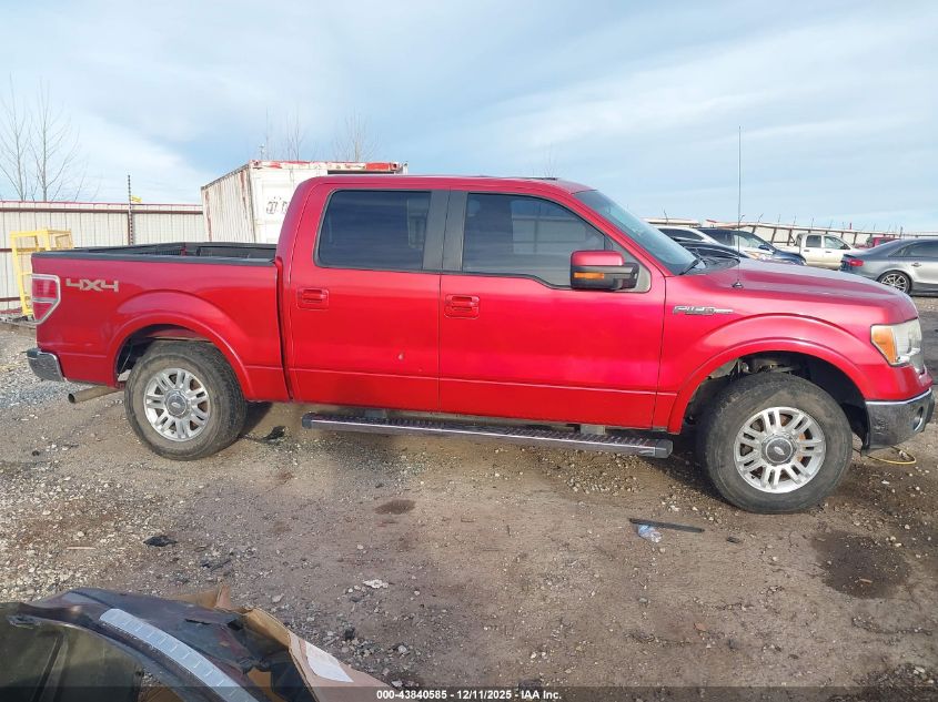 2012 Ford F-150 Lariat VIN: 1FTFW1EF5CFC56146 Lot: 43840585
