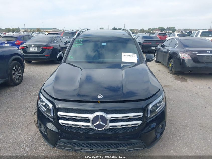 2020 Mercedes-Benz Glb 250 4Matic VIN: WDC4M4HB4LW006673 Lot: 43840622