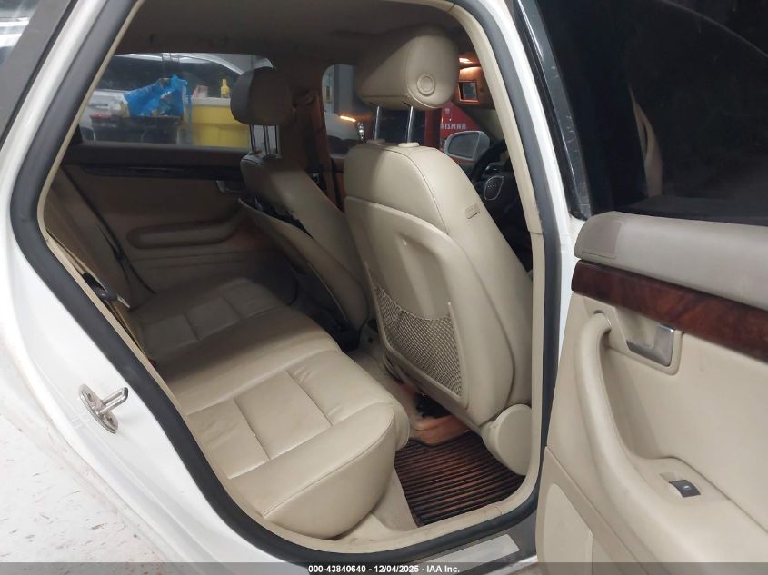 2008 Audi A4 2.0T VIN: WAUDF78E78A120633 Lot: 43840640