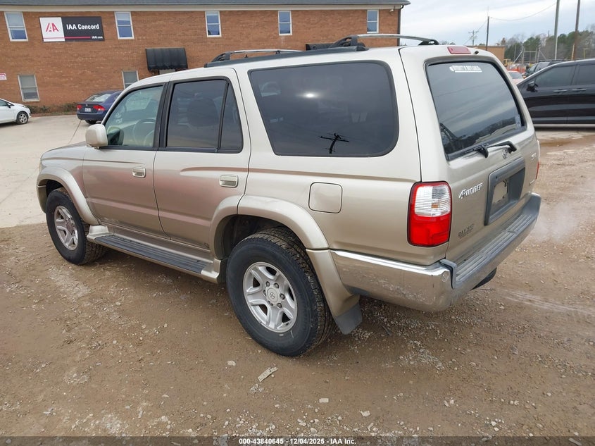 JT3GN86RX10182168 2001 TOYOTA 4RUNNER photo no. 3