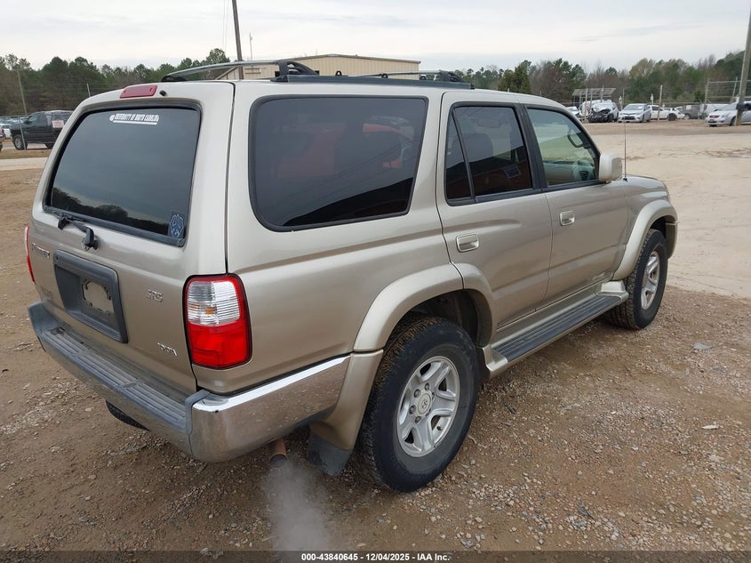 JT3GN86RX10182168 2001 TOYOTA 4RUNNER photo no. 4
