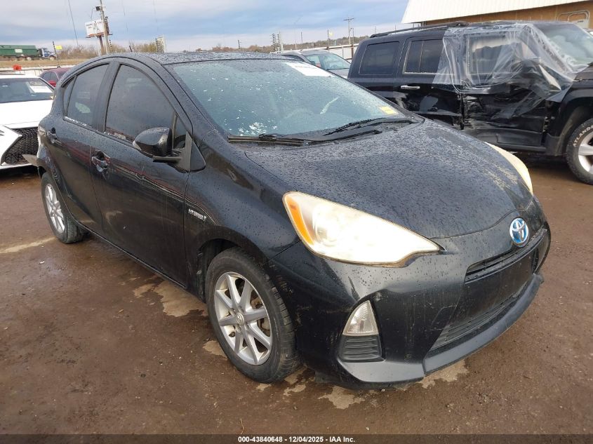 TOYOTA PRIUS C THREE