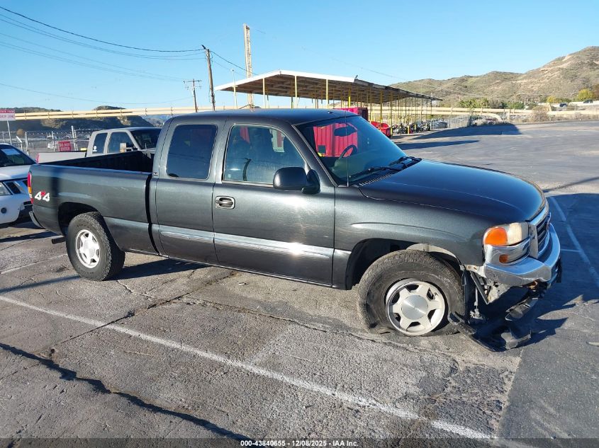 2004 GMC Sierra 1500 Sle VIN: 1GTEK19T04E381408 Lot: 43840655