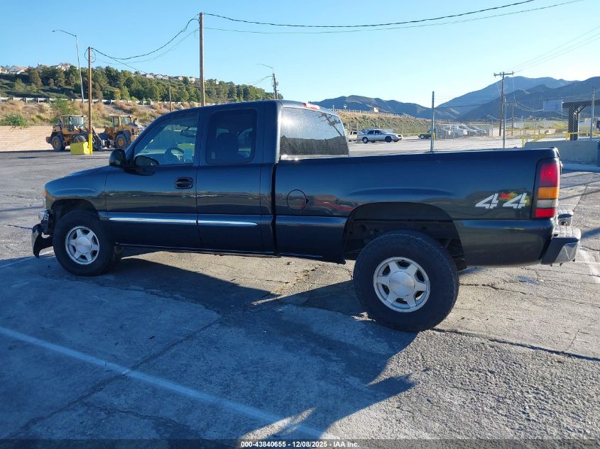 2004 GMC Sierra 1500 Sle VIN: 1GTEK19T04E381408 Lot: 43840655