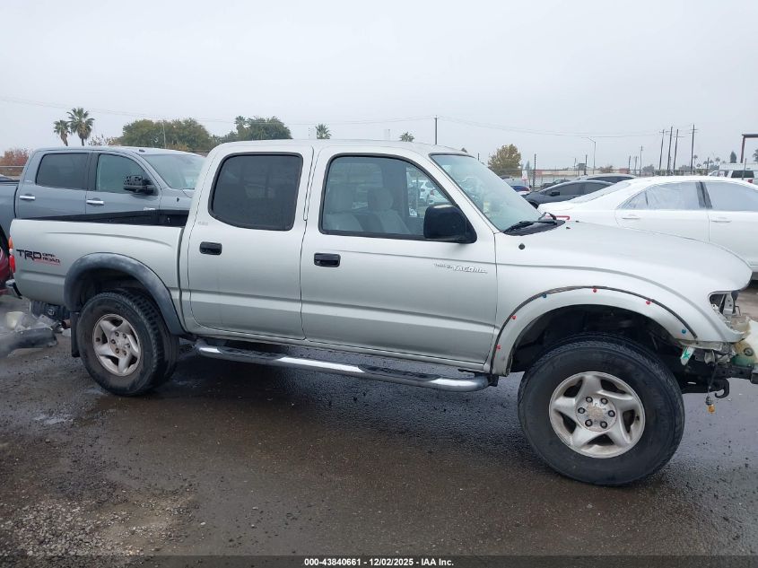 2001 Toyota Tacoma Prerunner V6 VIN: 5TEGN92N51Z765722 Lot: 43840661