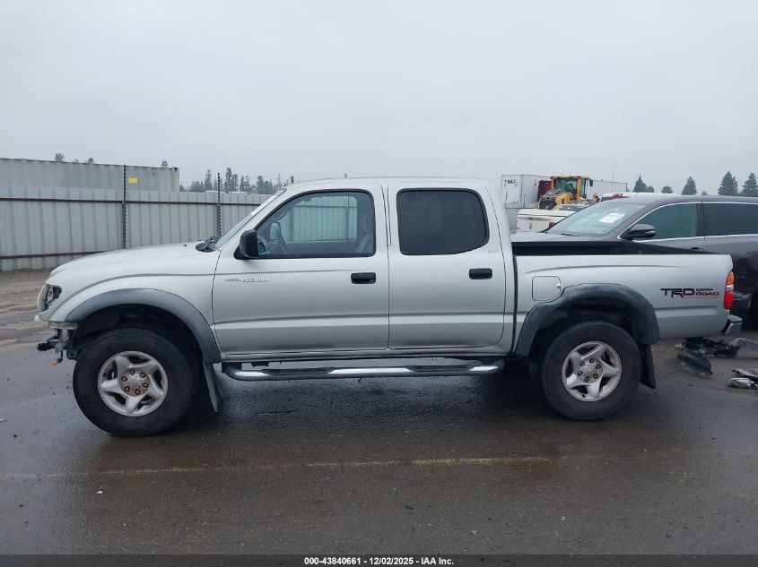 2001 Toyota Tacoma Prerunner V6 VIN: 5TEGN92N51Z765722 Lot: 43840661