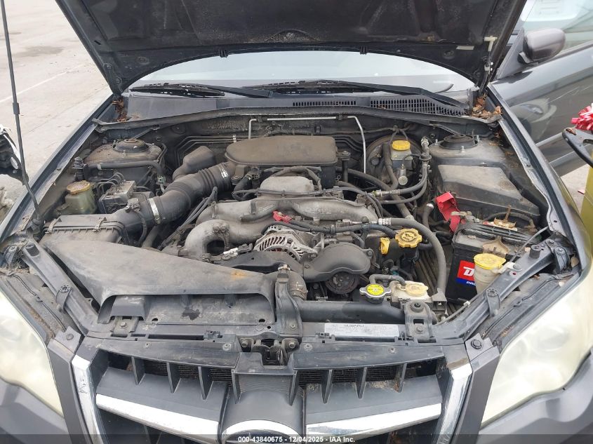 2008 Subaru Outback 2.5I Limited/2.5I Limited L.l. Bean Edition VIN: 4S4BP62C487352494 Lot: 43840675