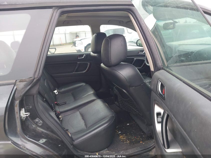 2008 Subaru Outback 2.5I Limited/2.5I Limited L.l. Bean Edition VIN: 4S4BP62C487352494 Lot: 43840675