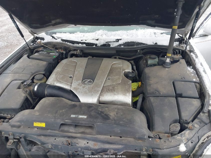 2005 Lexus Ls 430 VIN: JTHBN36F455002320 Lot: 43840679