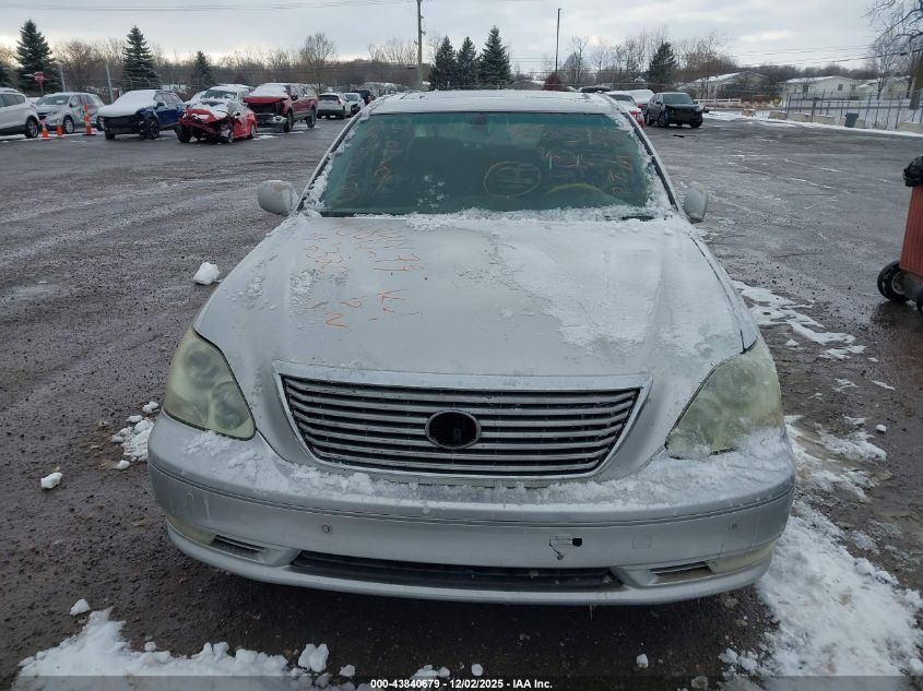 2005 Lexus Ls 430 VIN: JTHBN36F455002320 Lot: 43840679