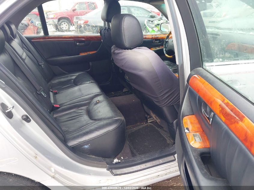 2005 Lexus Ls 430 VIN: JTHBN36F455002320 Lot: 43840679