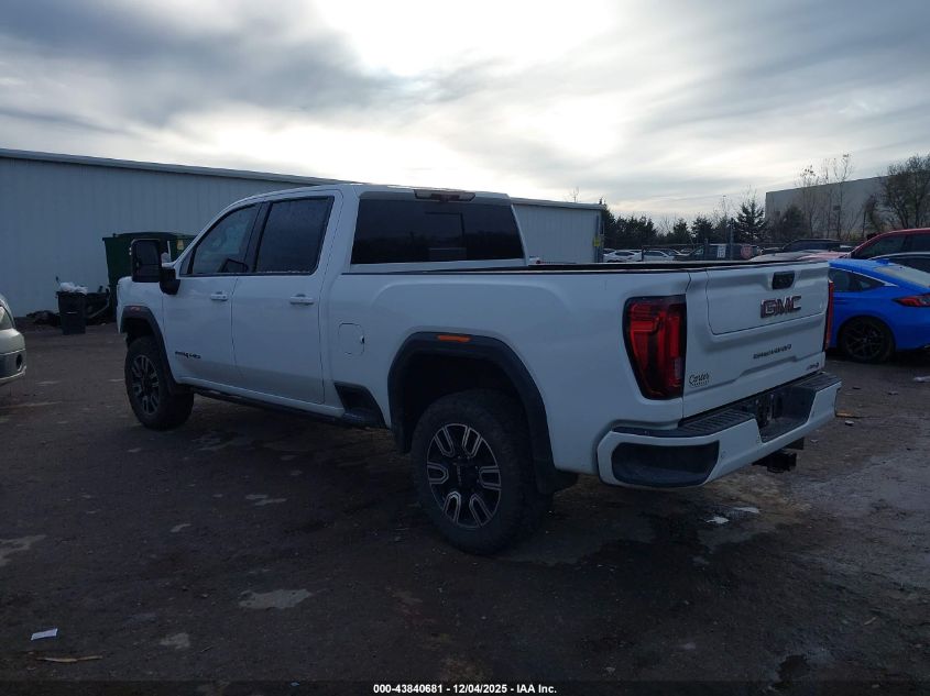 2021 GMC Sierra 2500Hd 4Wd Standard Bed At4 VIN: 1GT49PEY8MF124454 Lot: 43840681